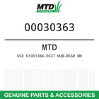 00030363 Mtd Oem Wheel Motor Hub Cub Cadet