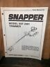 06416 Snapper Factory Parts Manual Sst Trimmer
