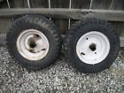 0481 1 Wheel Horse Pair Of Front Wheels Size Tractor Model