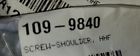 109-9840 Toro Exmark Shoulder Screw Oem