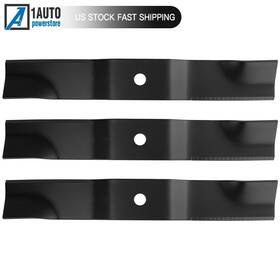 04769800 1autopowerstore 11647547 3 Lawn Mower Blades 42 Inch Deck For Ariens 5/8 Center Hole 15 Length