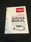 492-0704 Toro Electrohydraulic Lift Service Manual Box