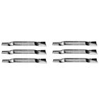 6167-6pk Rotary Pack Heavy Duty Lawn Mower Blades Fits Woods Hesston