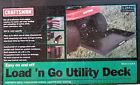 71-24411 Craftsman Load Go Utility Deck Model New In Original Box