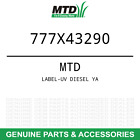 777x43290 Mtd Oem Cub Cadet
