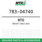 783-04740 Mtd Genuine Bracket Cable