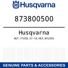 Nut.71038.31-18.hex.nylock 873800500 Husqvarna Oem Craftsman