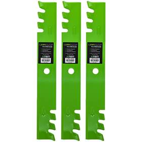 810-cbl2464d 8ten Lawnrazor Toothed Blade Set 3 Pack For Cub Cadet Z-force 50 Inch Deck 01010168-x
