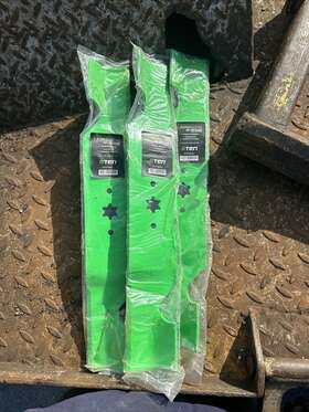 C-bld-0161 8ten Lawn Mower Blade 18 1/2 Inch X 3 6 Point Star Packs