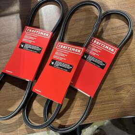 954-04050 Aftermarket 754-04050 Snowblower Auger Drive Belt For Craftsman 954-04050. 3 Pack