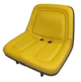 Su-109000ye Aftermarket Su-901003 John Deere Lawn Mower Seat With Steel Pan Yellow 240 245 260 265 285 320 325