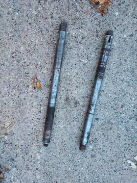 2154135sm Allis-chalmers Simplicity Bevel Gear Box Shafts