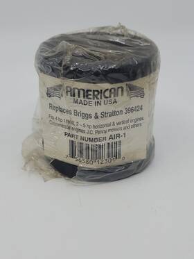 11900 American Air-1 Air Filter Fits 4hp 2-5 Hp Horizontal And Vertical New