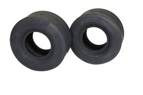 Antego Tire & Wheel 632726005337 Set Of 2 11x6.00-5 4 Ply Smooth Tread For Lawn And Garden Zero Turn Mower Or