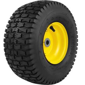 Aremae 602309667269 1pcs 15x6.00-6 Lawn Mower Tires 4 Ply Tubeless 15x6-6 Front Tire Assembly Re