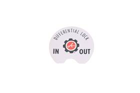 07803800 Ariens Differential Lock Decal Nos