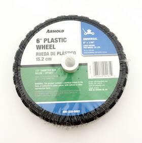 490-320-0002 Arnold 037049942213 6 Inch X 1.50 Steel Wheel For Walk-behind Mower Model #490-320-0002