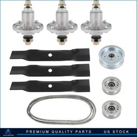 Aup17622cp158s Asucarparts 48 Inch Lawn Mower Deck Parts Rebuild Kit For John Deere La145 100 Series