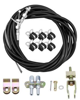 330-9371 Augrex Parking Brake Cable Kit Fit For Wilwood 110 Long Cables With A 97