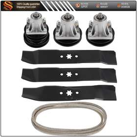 Aut1761910us Aut Deck Rebuild Kit Blade Spindle Belt For White Outdoor Ztt 2150 Zero Turn 46 Inch
