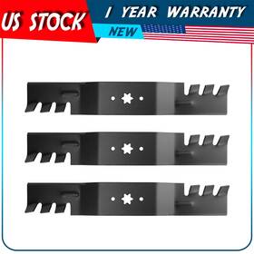 Adp17504cp732s Autodayplus 3 Mower Blades For Mtd Cub Cadet 54 Inch 742-0677 742-0677a 942-0677 942-0677a