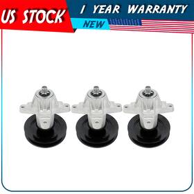 Adp83314da567s Autodayplus 3 Pack Spindle Assembly With Pulley For Troy Bilt Mtd 918-05137 618-05137 285-157