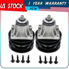 Autodayplus Adp83326da586s 2 Spindle Assembly With Pulley For Mtd Cub Cadet 918-0241b 918-0431b 285-860
