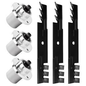 Xasd0109y2 Autsurles 48 Inch Deck Rebuild Kit For Hustler Fastrak Sd Trimstar Z4 Mowers 3 Spindle Blade