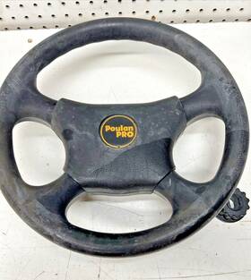 186093 Ayp Poulan Pro Steering Wheel And Cap Mpn 186093x428 Oem