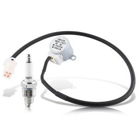Ryi2300bta Azpartspro 230404002 New Throttle Stepper Motor And Spark Plug For Ryobi Inverter Generator