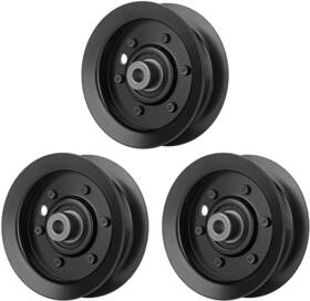 N-150 Baithna 3 Pack Lawn Mower Flat Idler Pulley Compatible With Toro 50 54 Inch Deck