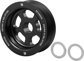 Bevinsee9211163601 Bevinsee Us Ls 3 Inch Od Overdrive Alternator Pulley 6 Rib For Ls1 Ls2 Ls3 Ls6 Compatible Wit