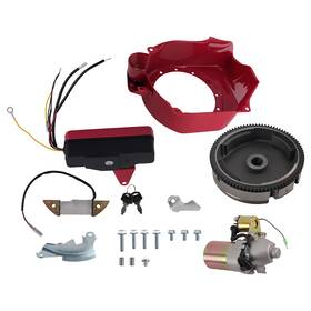 Furko0 Bfo Electric Starter Motor Ignition Coil Charging Flywheel For Honda Gx200 New