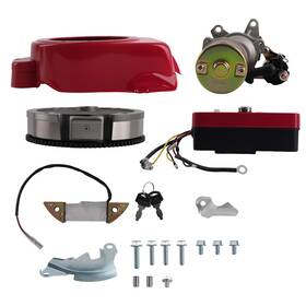 Lw2h3r Bfo Gx160 Gx200 Electric Start Kit Starter Motor For Honda Flywheel Switch P St18
