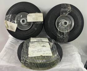 B430271 Billy Goat 400295 1- Pn#b430271 Tire And Wheel Assy 2-pn#400295 Pneumatic Tires New Oem