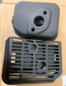 Ry802900 Bmp 155957689898 Muffler Exhaust With Cover For Ryobi Pressure Washer
