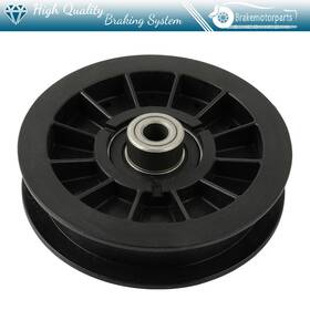 Bra183751oke Brakemotorparts Deck Belt Flat Idler Pulley Fits Exmark 116-2456
