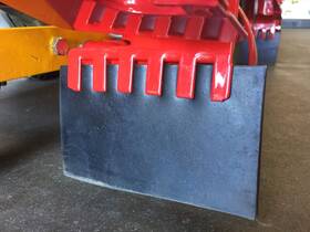 2046-r Brand Saidico Direct Mclane Edger Rubber Deflector Replaces Part# 2046