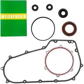 34934-06 Branded 12052a Complete Primary Gasket Kit For Softail And Dyna 07-16 Premium Foamet Material