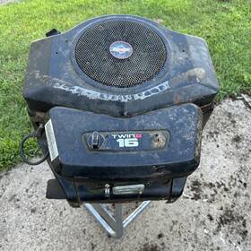 102707 Briggs And Stratton 16hp V-twin Non Running Engine Turns Over Bad Shaft