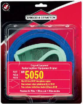 5050k Briggs And Stratton Lawn Tractor Air Filter Cartridge Horizontal Shaft Twin Cylinder