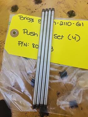 541777 Briggs And Stratton 809783 Vanguard Push Rod Set 4