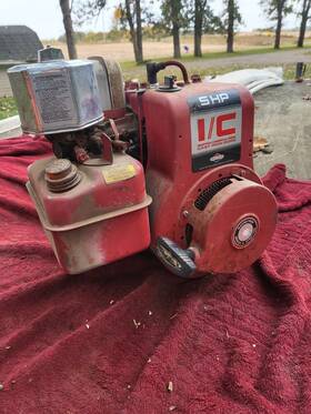 86022007 Briggs I/c Stratton 5 Hp Model 132252 Horizontal Shaft Engine Spark And 75psi