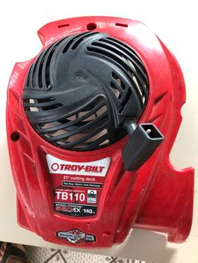 09p7020144f1 Briggs & Stratton 1 Used And 140cc Series 500 Lawnmower Pull Starter Cover