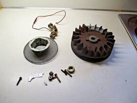 136217 Briggs & Stratton And 5 Hp Electric Start Flywheel With Stator Starter Cup
