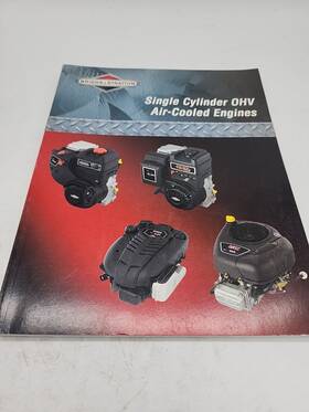 276781-8 Briggs & Stratton 276781 And 276781-8/09 Intek Single Cylinder Repair Manual