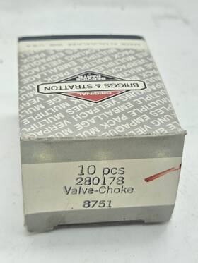 280178 Briggs & Stratton 10 Pack Genuine And Choke Valve - Nos Oem Made In Usa