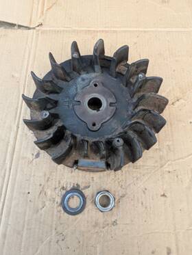 294777-0118-01 Briggs & Stratton Rare And Vanguard V-twin 14hp Engine Flywheel With Nut
