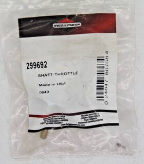 299692 Briggs & Stratton New Oem And Throttle Shaft Factory Sealed