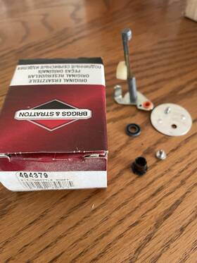 494379 Briggs & Stratton New Oem And Throttle Shaft Kit Nos F5